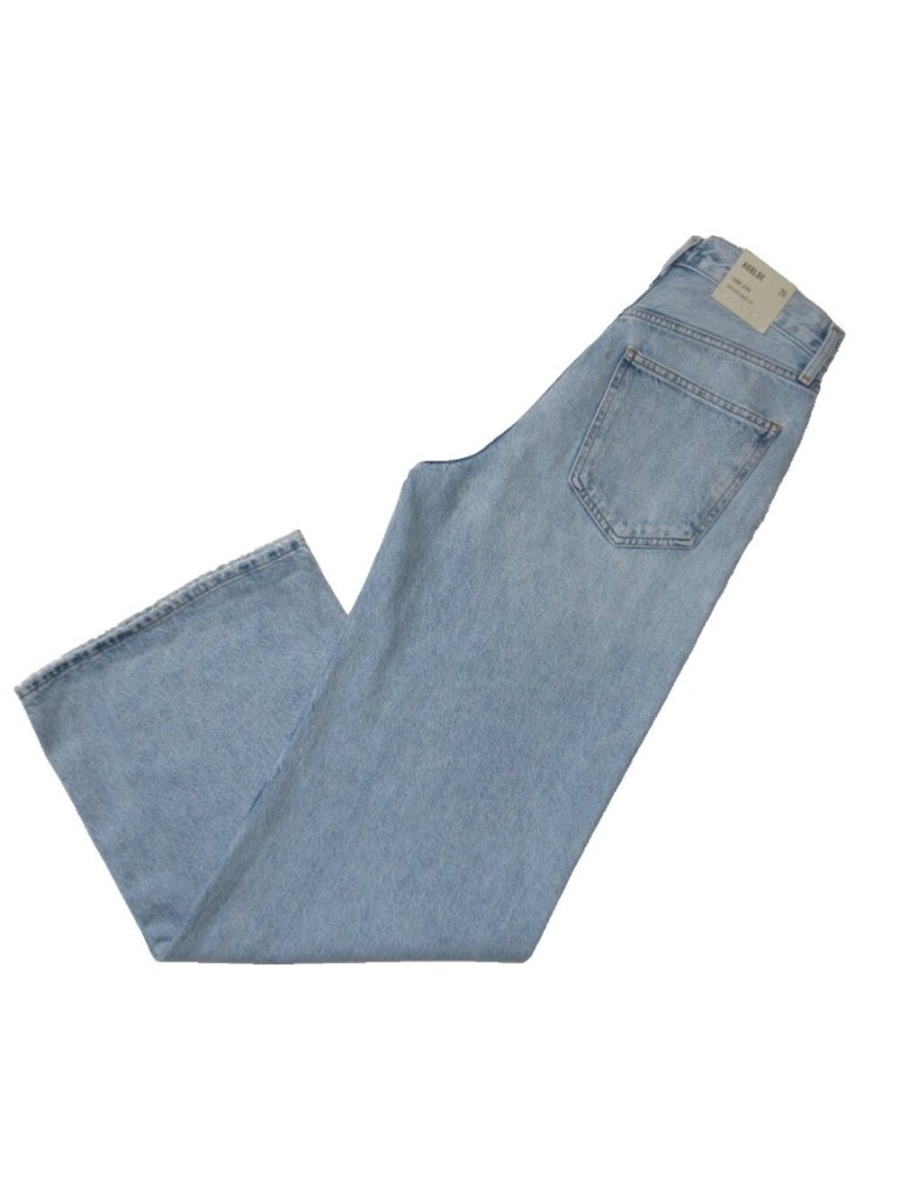 NWT AGOLDE Dame in Conflict High Rise Wide Leg No Cuff Rigid Jeans 26 - Picture 9 of 13